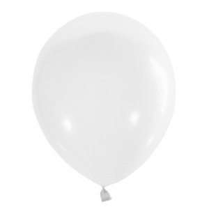 воздушные шары, M 5"/13см Пастель WHITE 004 100шт
