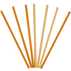 Трубочки ассорти Orange 12шт