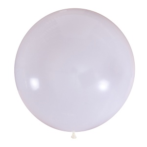 воздушные шары, большие воздушные шары, M 36"/91см Пастель WHITE 004 1шт