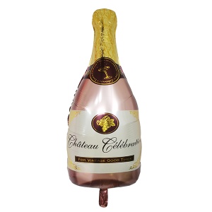 Фигура "бутылка Шампанское" Pink