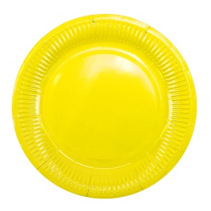 Тарелки бумажные Yellow 6 шт