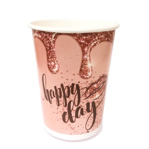 Стаканы бумажные Happy Day 6 шт
