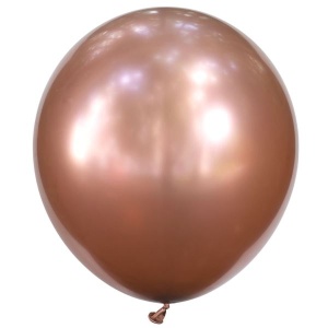 Латексный воздушный шар Y 12"/30см Хром ROSE GOLD 50шт
