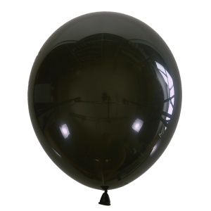 воздушные шары, M 5"/13см Декоратор BLACK 048 100шт