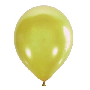 воздушные шары, M 14"/35см Премиум Металлик APPLE GREEN 036 50шт