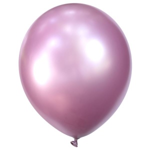 Латексный воздушный шар Y 12"/30см Хром LIGHT PURPLE 50шт